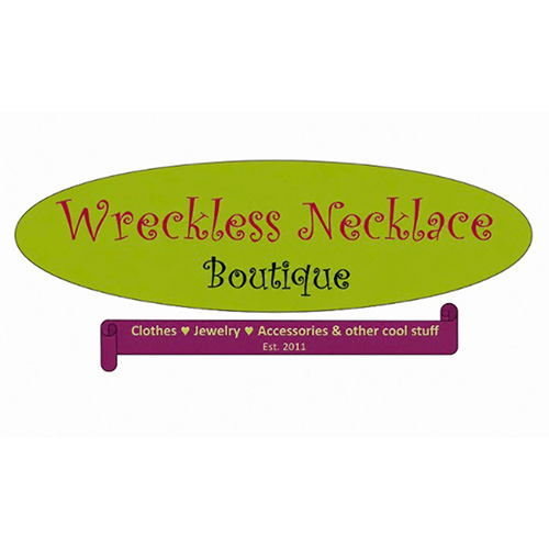 Wreckless Necklace Boutique vendor at TwisterFest 2026 in Chickasha Oklahoma